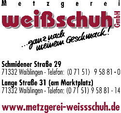 Logo: Metzgerei-weisschuh