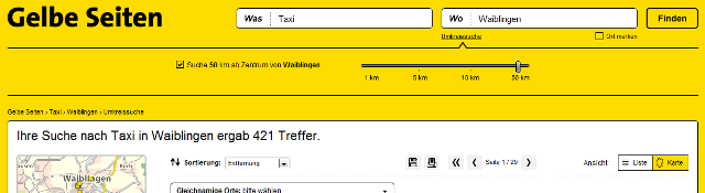 bild: gelbeseiten.taxi